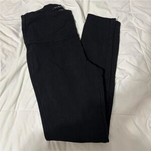 Black High-Waisted Leggings
